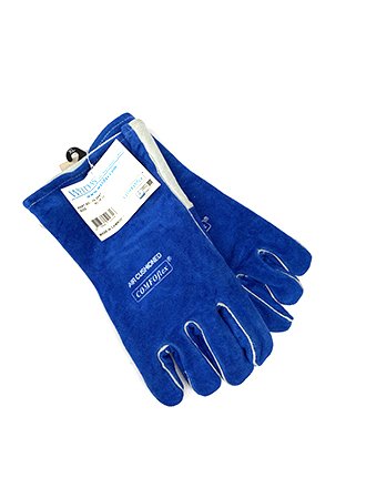 Blue Heavy Duty Welding Gauntlets