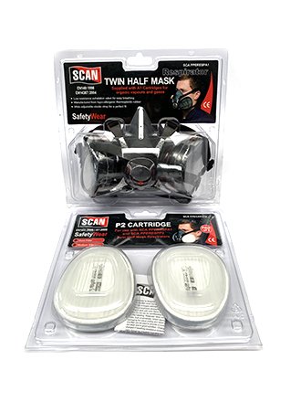 Twin Half Mask Respirator